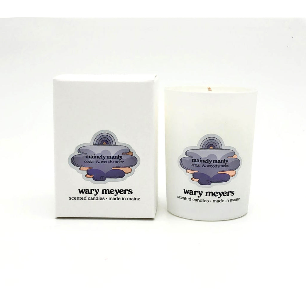 mainely manly candle